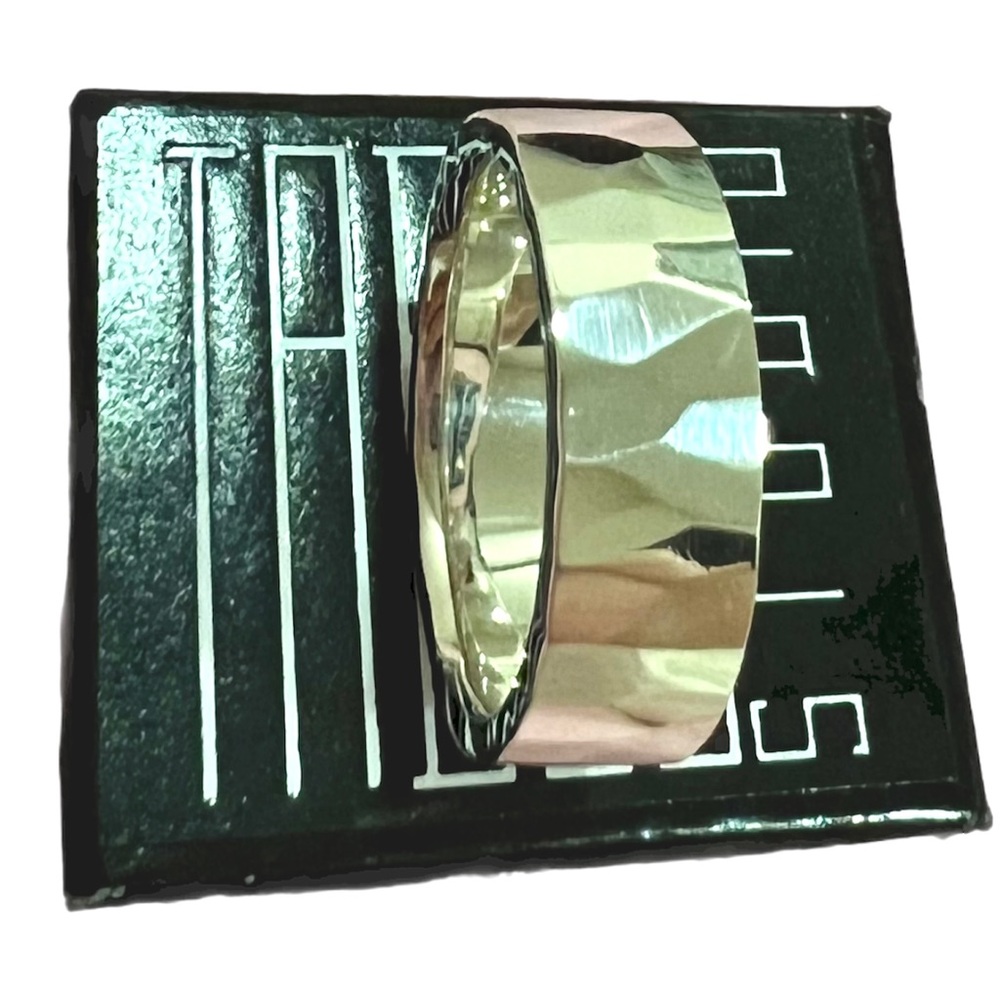 COPY - Men’s Ring Sterling Silver 925 New Valentine Faceted Handmade Gift Engag…